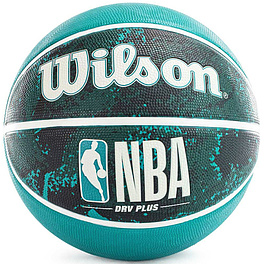 Мяч баск. WILSON NBA DRV Plus, WZ3012602XB7 р.7, резина, бутил. камера, бирюзовый