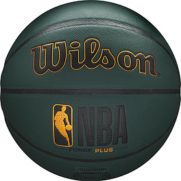 Мяч баск. WILSON NBA Forge Plus, WTB8103XB07, р.7, PU, бутил. камера, зеленый