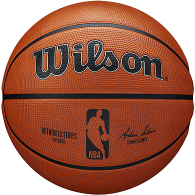 Мяч баск. WILSON NBA Authentic, WTB7300XB06, р.6, резина, оранжевый