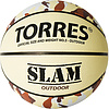 СЦ*Мяч баск. TORRES Slam, B02065, р.5, резина, нейлон. корд, бут. кам, бежево-хаки