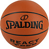 Мяч баск. SPALDING TF-250 React 76801z, р.7, композит. кожа (ПУ), коричн-черн.