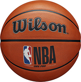 Мяч баск. WILSON NBA DRV Pro, WTB9100XB06 р.6, резина, бутил.камера, оранжевый