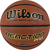 Мяч баск. WILSON Reaction PRO, WTB10139XB05, р.5, синт. PU, бутил. камера, темно-коричневый