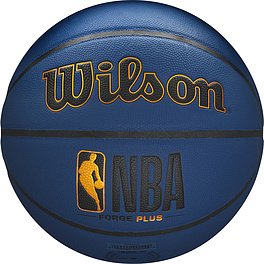 Мяч баск. WILSON NBA Forge Plus, WTB8102XB07, р.7, PU, бутиловая камера, синий