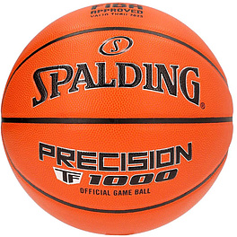 Мяч баск. SPALDING TF-1000 Precision 77526z, р.7, FIBA Appr, zK-композит, нейл.корд, кор-чер-серебр