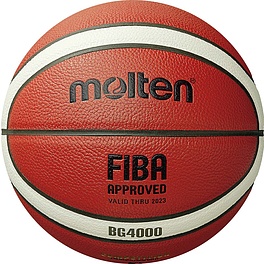 Мяч баск. MOLTEN B5G4000 р.5, FIBA Appr, 12 пан, композит.кожа (ПУ),бут.кам,нейл.корд,кор-беж-чер